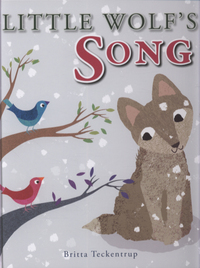 Book Cover for Little Wolf's Song by Britta Teckentrup