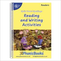 Book Cover for Reading and Writing Activities. Split Vowel Spelling Set by 