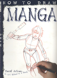Book Cover for How to Draw Manga by David Antram