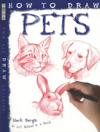 Book Cover for How to Draw Pets by Mark Bergin