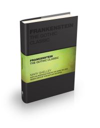 Book Cover for Frankenstein by Mary Wollstonecraft Shelley