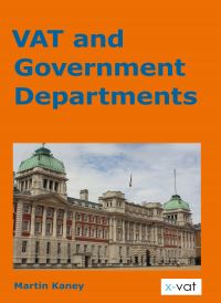 Book Cover for VAT & Government Departments by Martin Kaney
