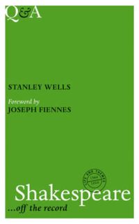 Book Cover for Shakespeare-- Off the Record by Stanley Wells