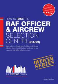 Book Cover for How to Pass the RAF Officer & Aircrew Selection Centre (OASC) by Richard McMunn