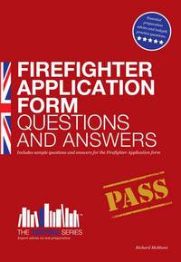 Book Cover for Firefighter Application Form Questions & Answers by Richard McMunn