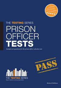 Book Cover for Prison Officer Tests by Richard McMunn