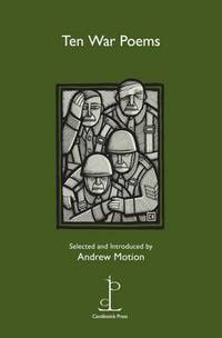 Book Cover for Ten War Poems by Andrew Motion