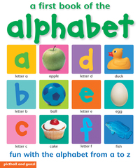 Book Cover for A First Book of the Alphabet by Chez Picthall, Margaret Hynes, Steve Gorton