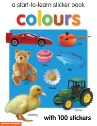 Book Cover for Start-To-Learn Sticker Book by Chez Picthall