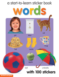 Book Cover for Start-To-Learn Sticker Book by Chez Picthall