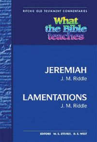 Book Cover for What the Bible Teaches by J M Riddle
