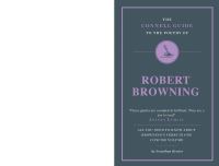 Book Cover for The Connell Guide to the Poetry of Robert Browning by Jonathan Keates