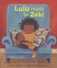 Book Cover for Lulu Reads to Zeki by Anna McQuinn