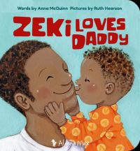 Book Cover for Zeki Loves Daddy by Anna McQuinn