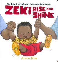 Book Cover for Zeki Rise and Shine by Anna McQuinn