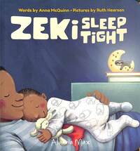 Book Cover for Zeki Sleep Tight by Anna McQuinn