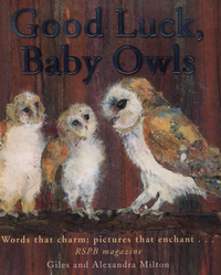 Book Cover for Good Luck, Baby Owls by Giles Milton