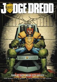 Book Cover for Judge Dredd. Tour of Duty by John Wagner, Carl Critchlow, Carlos Ezquerra