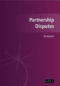 Book Cover for Partnership Disputes by Michael Reynolds, James Davies