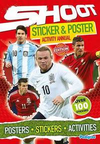 Book Cover for Shoot Sticker & Poster Activity Annual by Pedigree Books