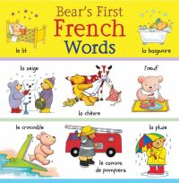 Book Cover for Bear's First French Words by Clare Beaton