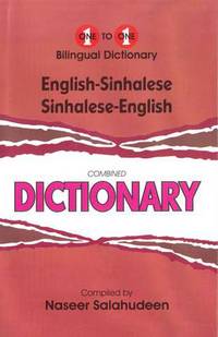 Book Cover for English-Sinhalese Sinhalese-English Dictionary by Naseer Salahudeen