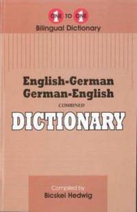 Book Cover for English-German German-English Dictionary by Bicskei Hedwig