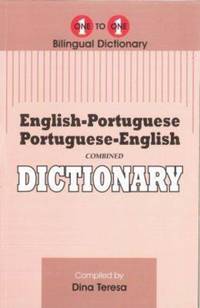 Book Cover for English-Portuguese Portuguese-English Dictionary by Dina Teresa