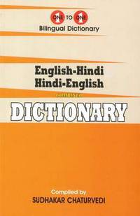 Book Cover for English-Hindi Hindi-English Dictionary by Sudhakar Chaturvedi