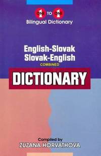 Book Cover for English-Slovak Slovak-English Dictionary by Zuzana Horvathova