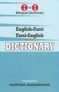 Book Cover for English-Farsi Farsi-English Dictionary by Maryam Zamankhani