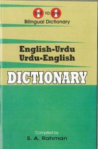 Book Cover for English-Urdu Urdu-English Dictionary by S A Rahman