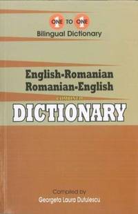 Book Cover for English-Romanian Romanian-English Dictionary by Georgeta Laura Dutulescu
