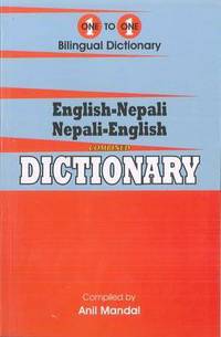 Book Cover for English-Nepali Nepali-English Dictionary by Anil Mandal