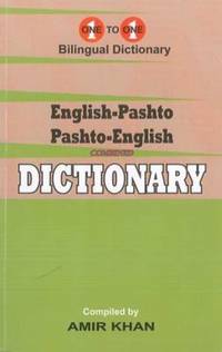 Book Cover for English-Pashto Pashto-English Dictionary by Amir Khan