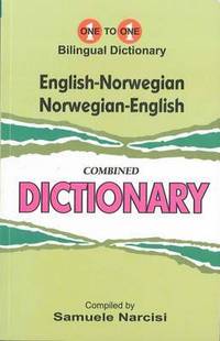 Book Cover for English-Norwegian Norwegian-English Dictionary by Samuele Narcisi