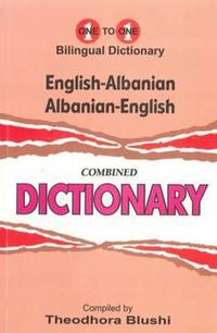 Book Cover for English-Albanian Albanian-English Dictionary by Theodhora Blushi