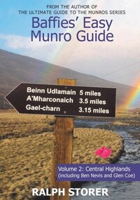 Book Cover for Baffies' Easy Munro Guide by Ralph Storer