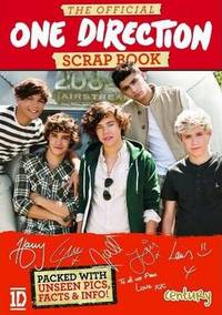 Book Cover for Official One Direction Sticker Book by True North Books