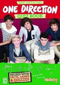 Book Cover for Official One Direction Quiz Book by True North Books