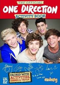 Book Cover for Official One Direction Activity Book by True North Books