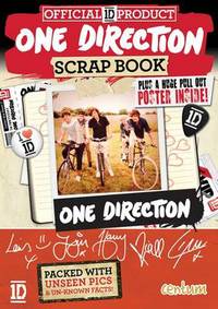 Book Cover for Official One Direction Tour Scrapbook by True North Books