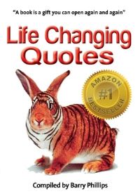 Book Cover for Life Changing Quotes by Barry Phillips