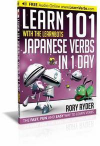 Book Cover for Learn 101 Japanese Verbs in 1 Day by Andrew Robson, Andrew Robson Bridge Club