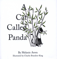 Book Cover for A Cat Called Panda by Melanie Arora