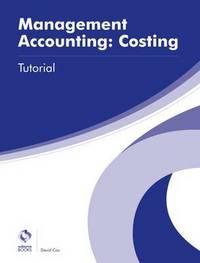 Book Cover for Management Accounting. Costing by David Cox