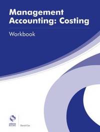 Book Cover for Management Accounting by David Cox