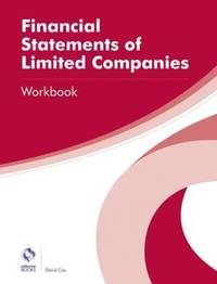 Book Cover for Financial Statements for Limited Companies Workbook by David Cox