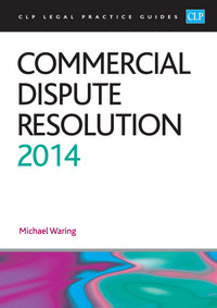 Book Cover for Commercial Dispute Resolution by Michael Waring