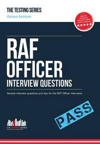 Book Cover for RAF Officer Interview Questions and Answers by Richard McMunn